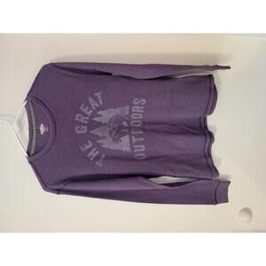 Old Navy Purple Long Sleeve Thermal Shirt Medium